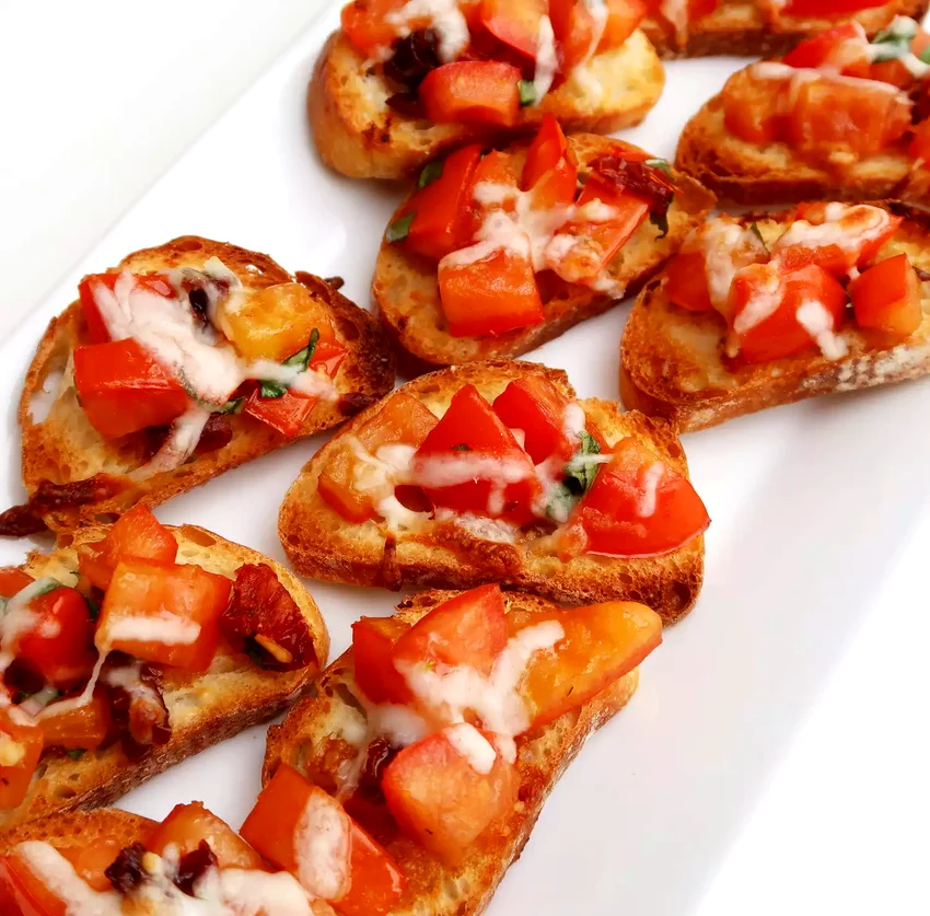 Double Tomato Bruschetta