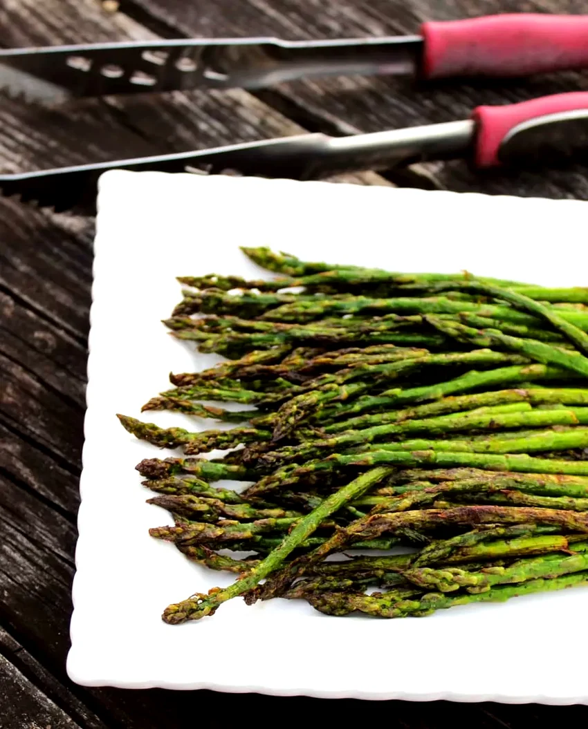 Drunken Grilled Asparagus