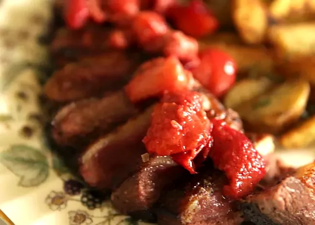 14 Amazing Duck Dishes Perfect for Special Occasions Duck Breast with Three Red Fruits
