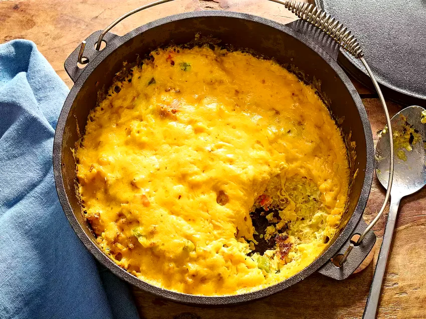 Dutch Oven Mountain Man Breakfast