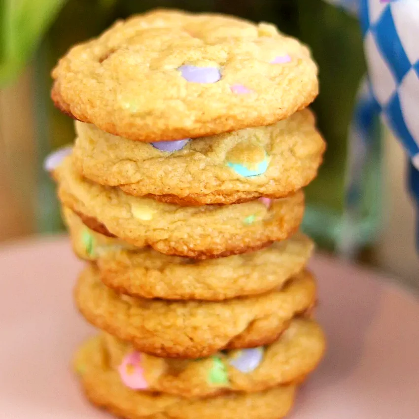 Easter M&M Cookies