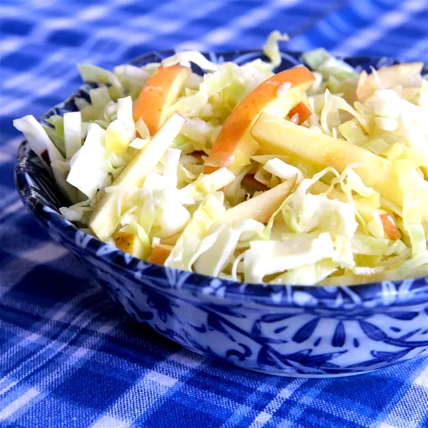 15 Delicious Apple Cider Vinegar Cooking Ideas Easy Apple Cabbage Slaw