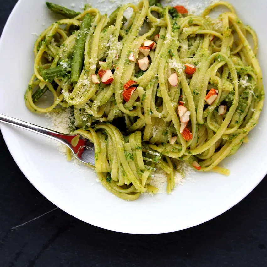 38 Fresh Basil Pesto Recipes For Summer Garden Herbs Easy Basil Pesto with Almonds