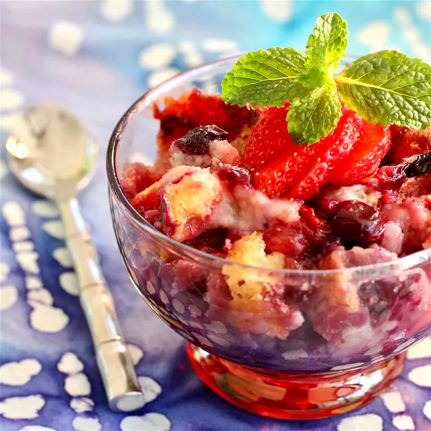 Easy Batter Fruit Cobbler