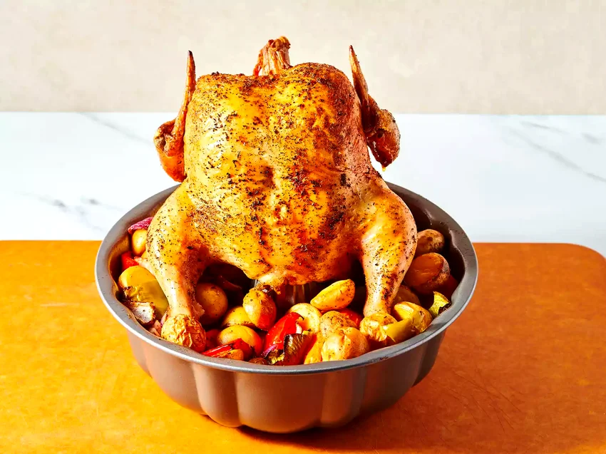 12 Mediterranean Chicken Dishes That Bring Greece Home Easy Bundt Pan Roasted Greek Chicken and Vegetables