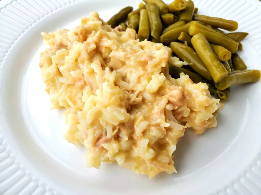 Easy Canned Chicken & Rice