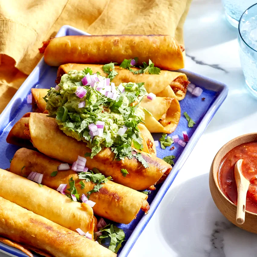 24 Easy Dishes Using Leftover Shredded Chicken Easy Chicken Flautas