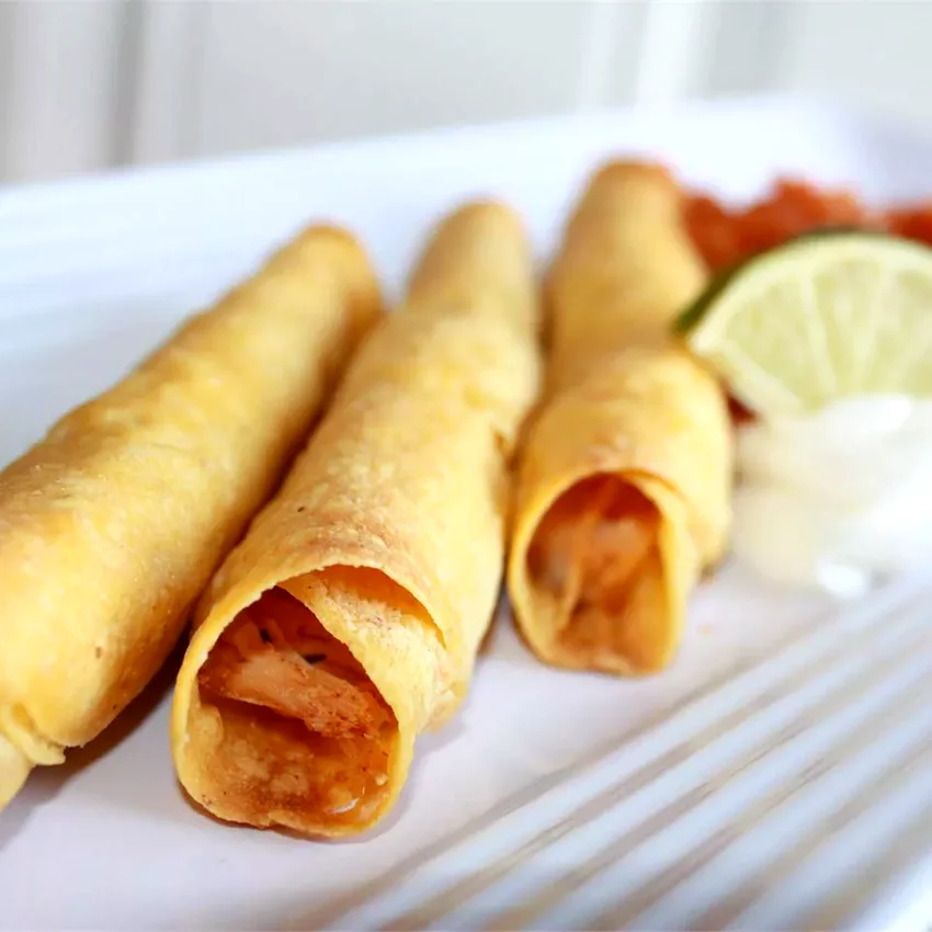 Easy Chicken Taquitos