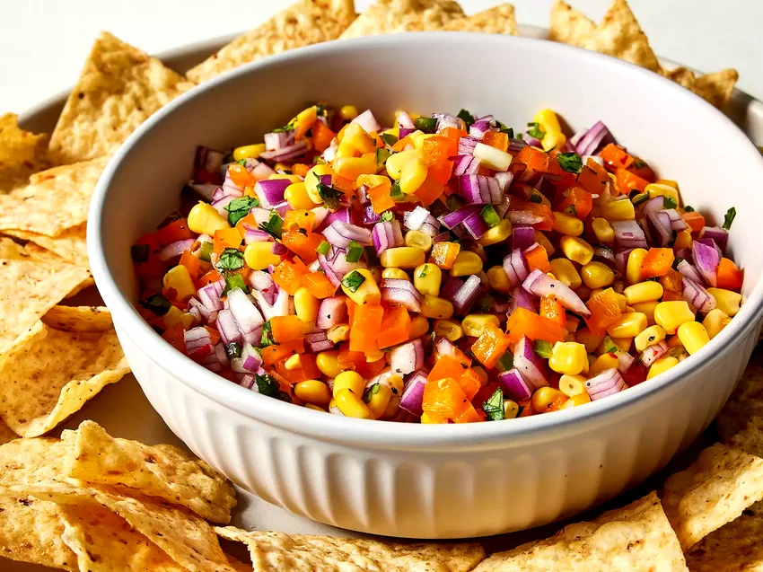 41 Champion Recipes For Your Game Day Taco Station Easy Corn Salsa