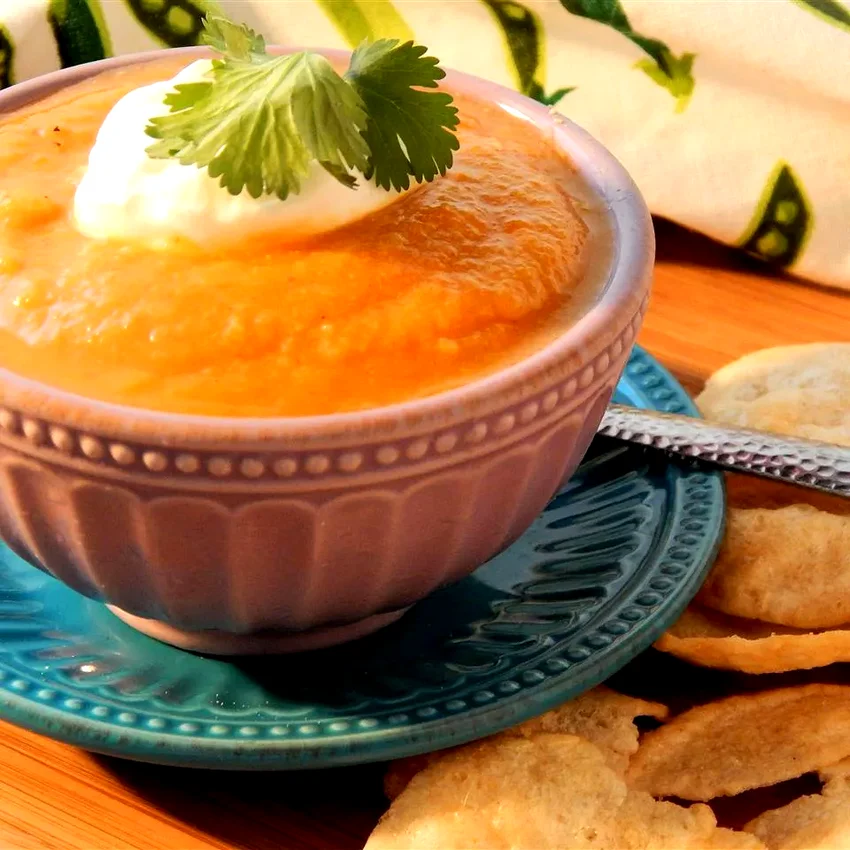 Easy Curried Cauliflower Soup