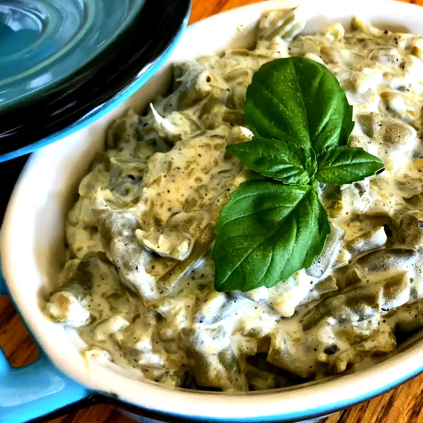 30 Simple Christmas Side Dishes That Won't Stress You Out Easy Green Beans with Cream Cheese