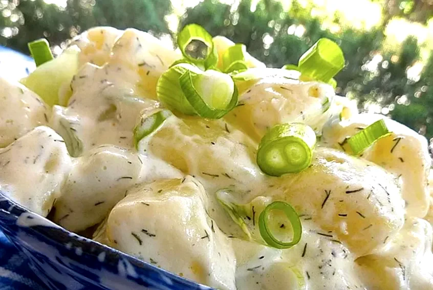 Easy Potato Salad with Dill