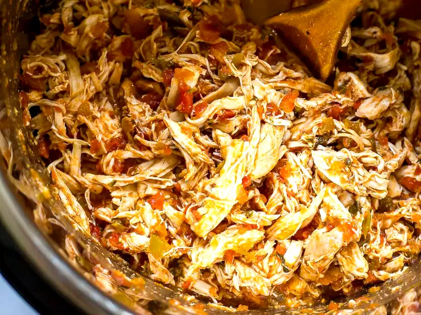41 Champion Recipes For Your Game Day Taco Station Easy Slow Cooker Salsa Chicken