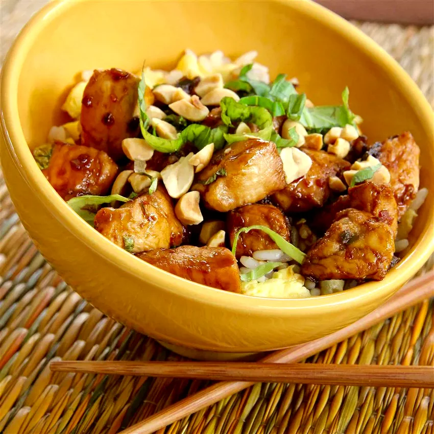 25 Homemade Chicken Stir-Fry Dishes for Takeout Cravings Easy and Spicy Thai Basil Chicken with Egg