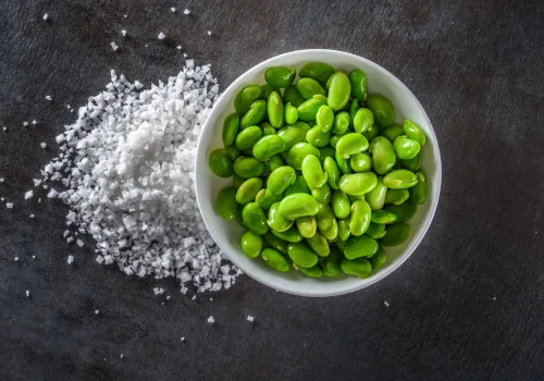 Edamame with Sea Salt