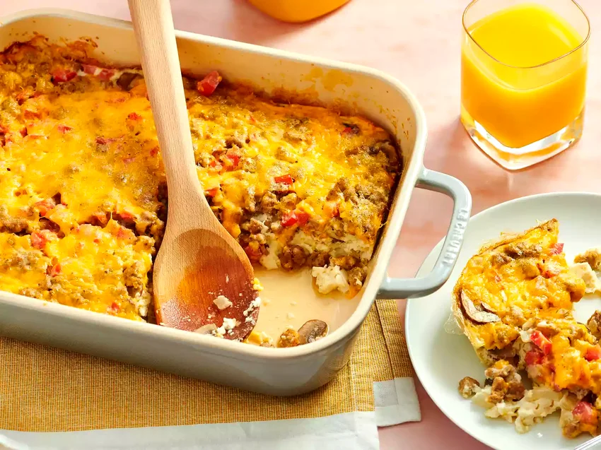 20 Large-Batch Morning Meals That Serve Big Groups Egg White Breakfast Casserole