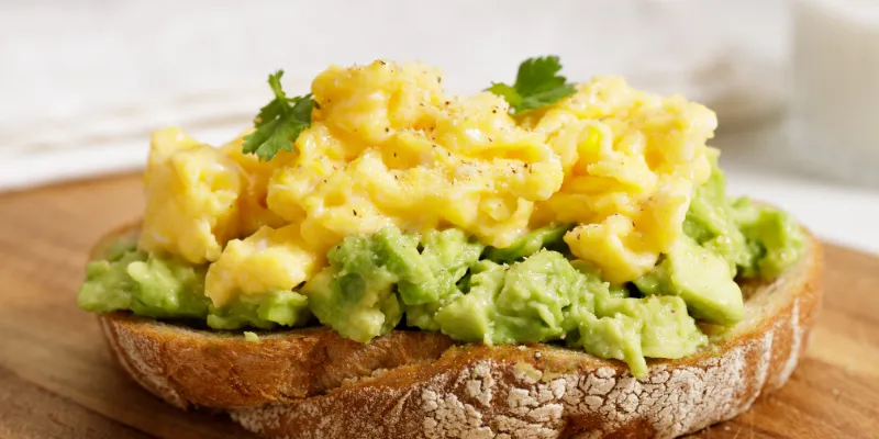 Egg White and Avocado Toast