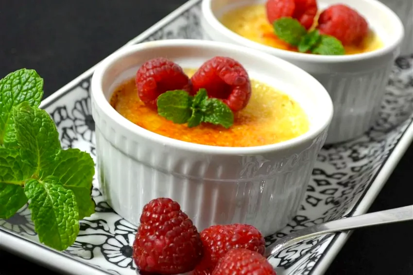 Eggnog Crème Brûlée