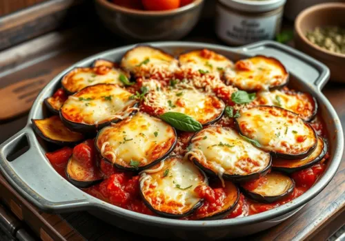 Eggplant Parmesan Casserole