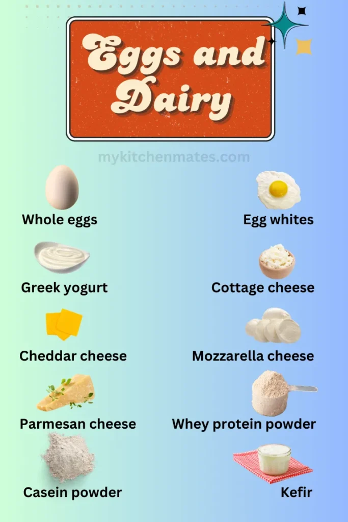 Eggs and Dairy