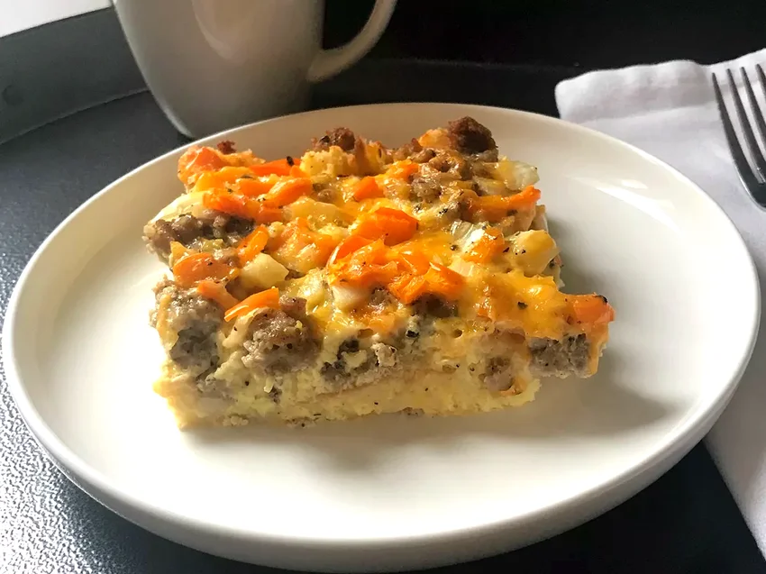 Top 50 Egg Breakfast Ideas to Simplify Your Mornings English Muffin-Sausage Breakfast Casserole