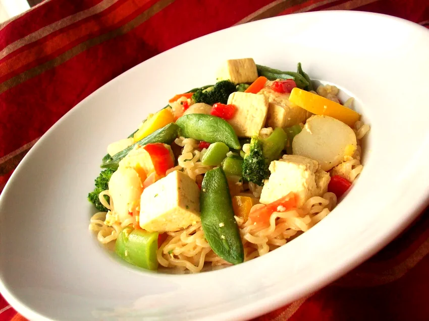 50 Simple Recipes Perfect for College Student Cooking Fast and Easy Tofu Lo-Mein