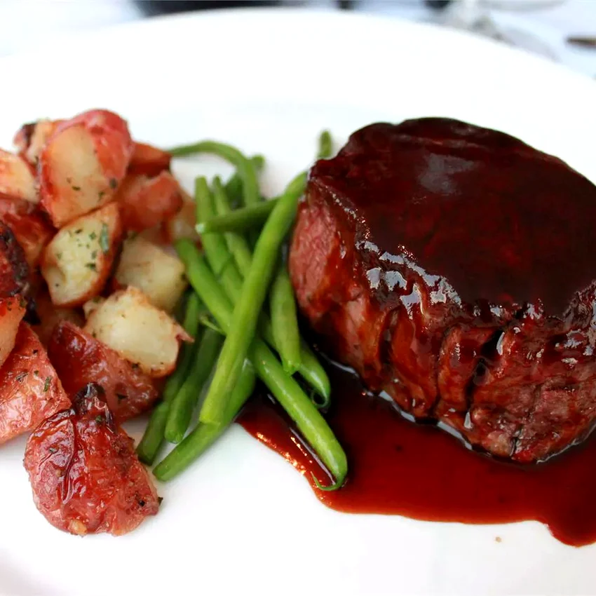 Filet Mignon with Rich Balsamic Glaze