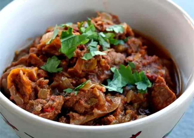 Flaming Slow Cooker Pork