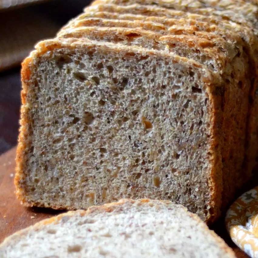 Flax and Sunflower Seed Bread