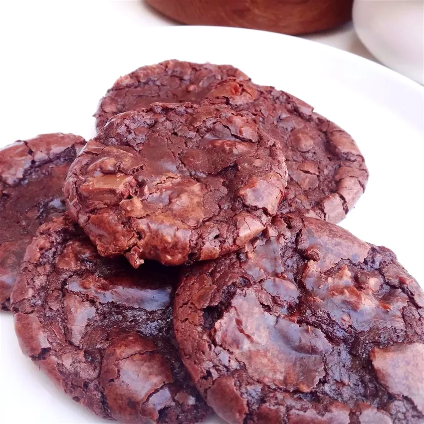 Flourless Fudge Cookies