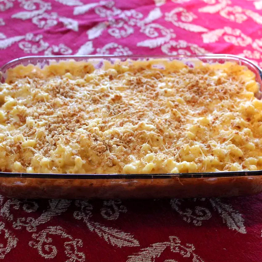 Four-Cheese Truffled Macaroni and Cheese