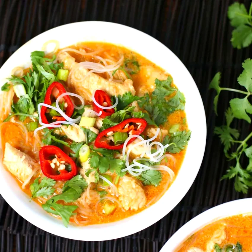 Four-Ingredient Red Curry Chicken