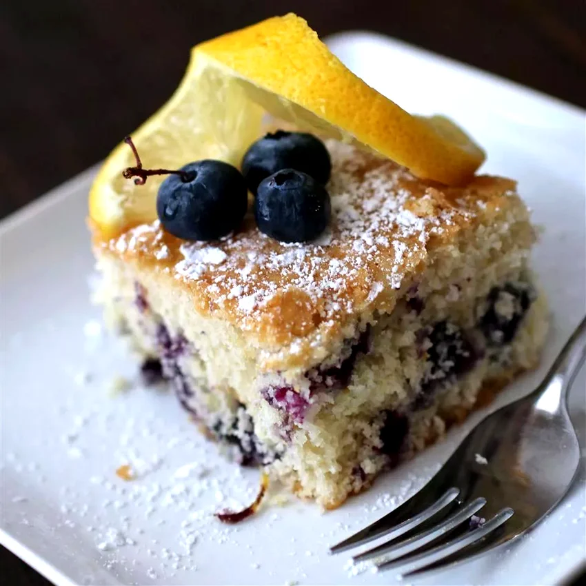 15 Bright Lemon-Blueberry Desserts to Sweeten Your Day Fresh Blueberry Cake