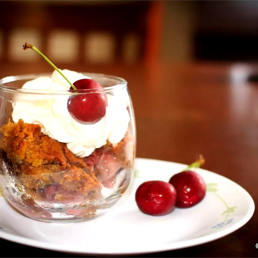 Fresh Cherry Cobbler