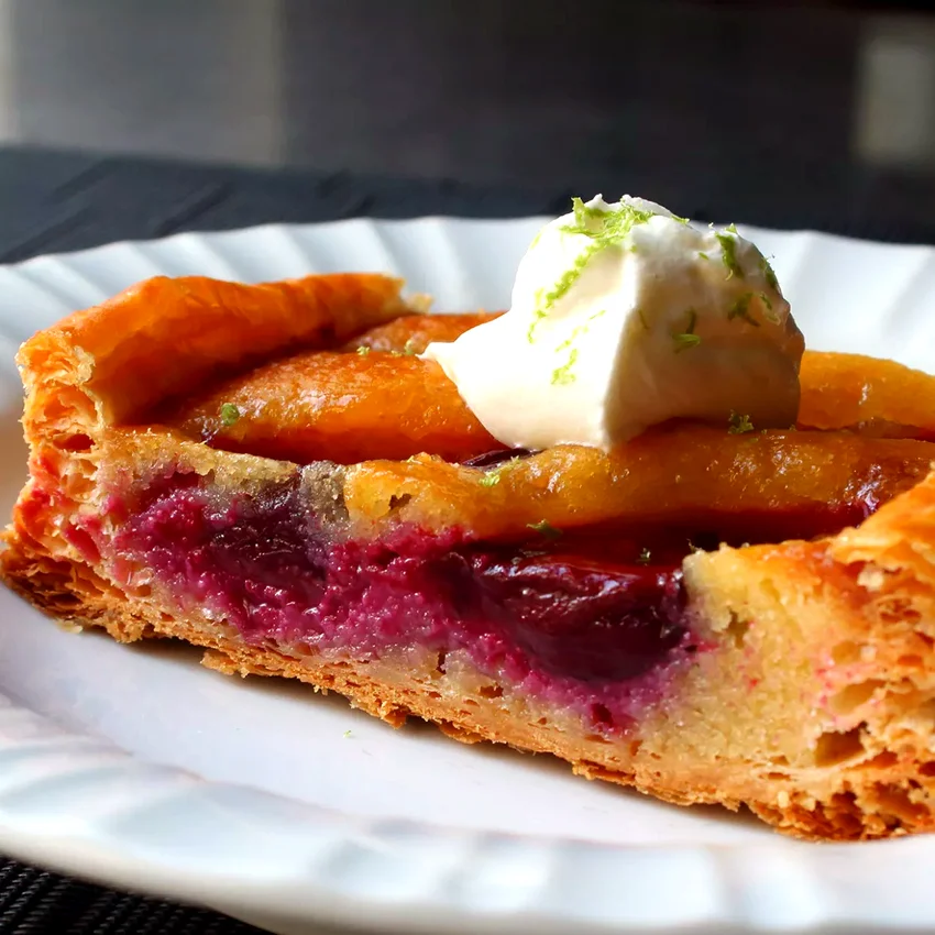 Fresh Fruit Frangipane Tart