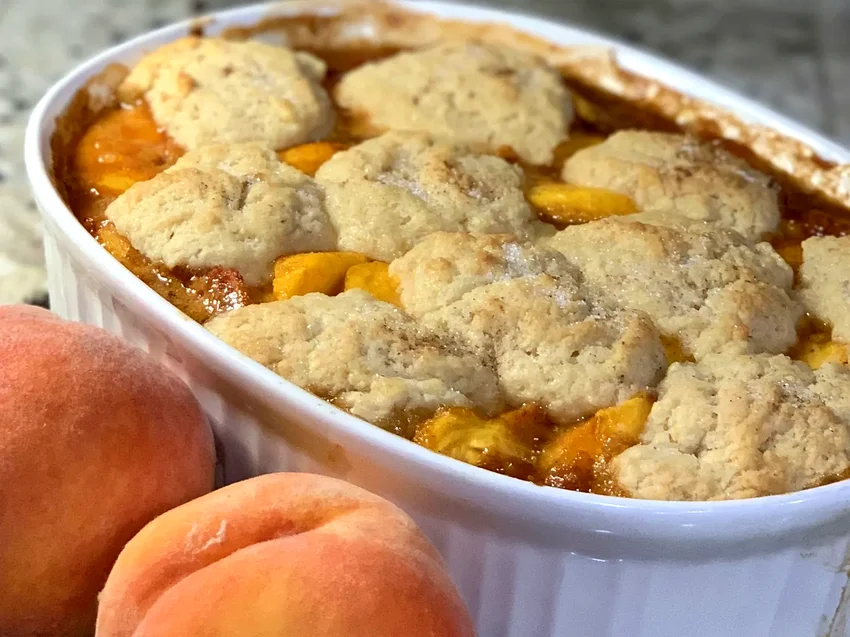 Fresh Southern Peach Cobbler