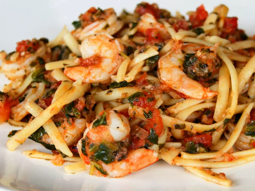 12 Fresh Tomato Pasta Dishes to Try This Summer Season Fresh Tomato Shrimp Pasta