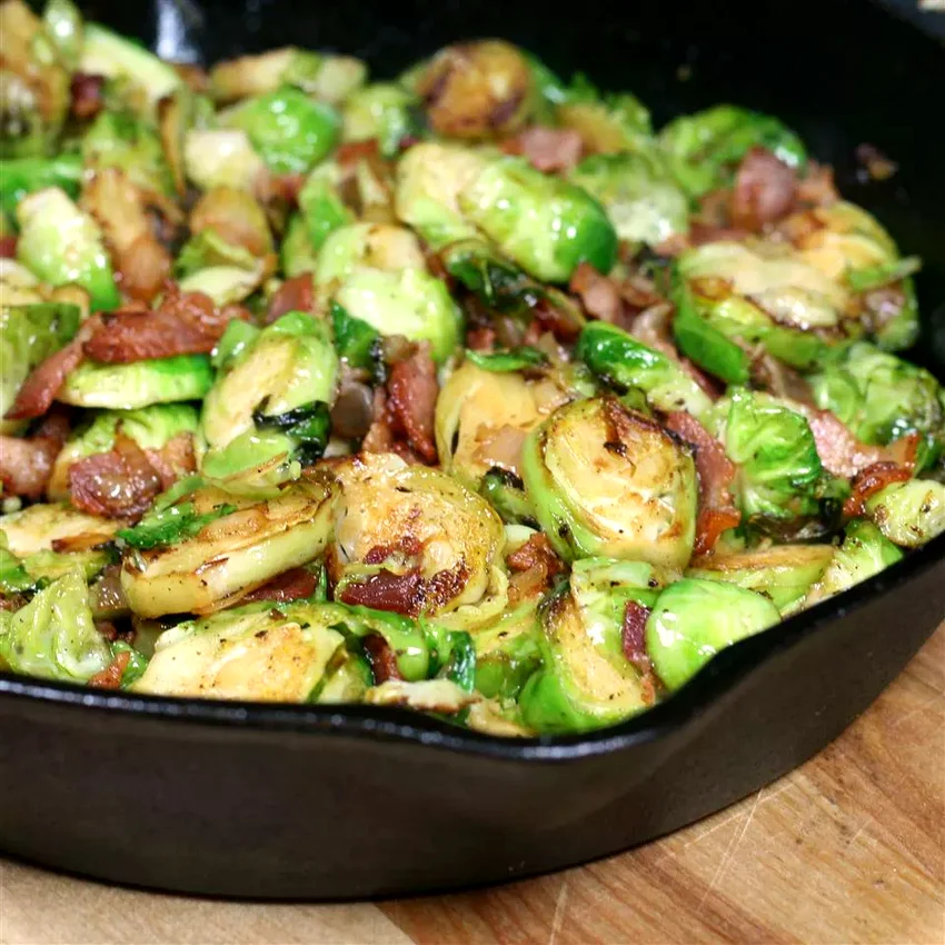 24 Perfect Side Dishes to Serve with Your Favorite Soups Fried Brussels Sprouts