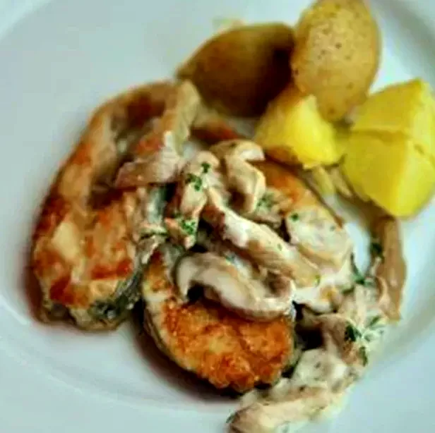 30+ Skillet-Fried Fish Recipe Collection Fried Tilapia with Oyster Mushrooms