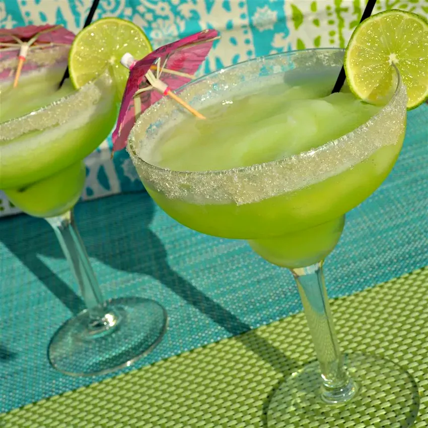 22 Tropical Margarita Recipes with Fresh Fruit Flavors Frozen Melon Margaritas