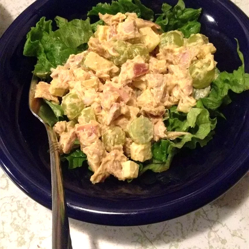25 Hearty Main Course Recipes Featuring Sweet Apples Fruited Curry Chicken Salad