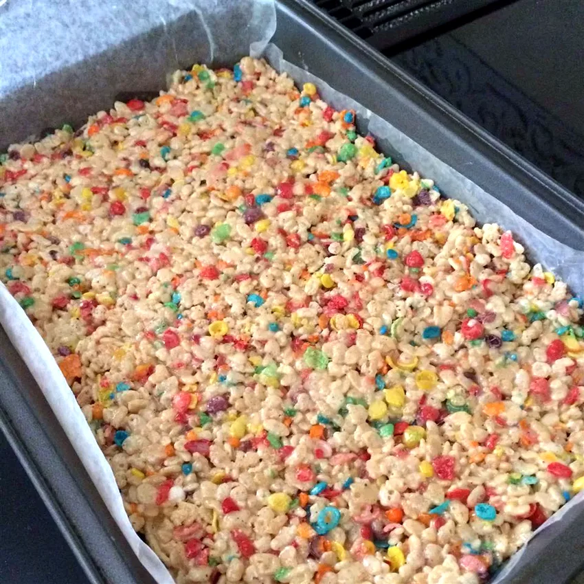 15 Simple and Delicious Desserts Using Boxed Cake Mix Funfetti Cake Batter Rice Krispies Treats