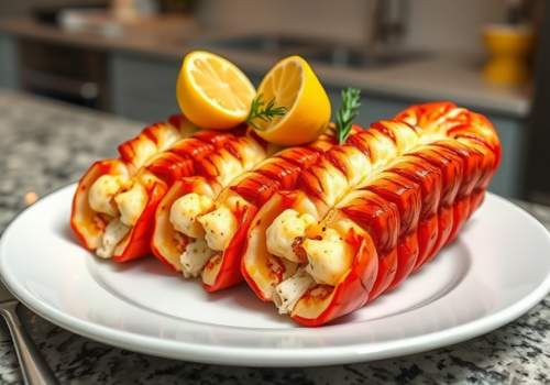 Garlic Butter Lobster Tails