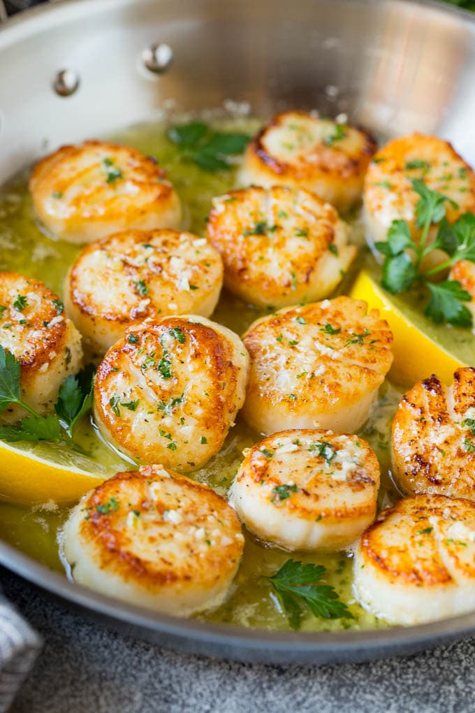 Garlic Butter Scallops