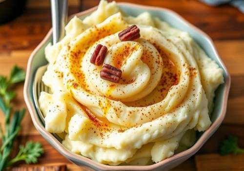 Garlic Ranch Mashed Potatoes