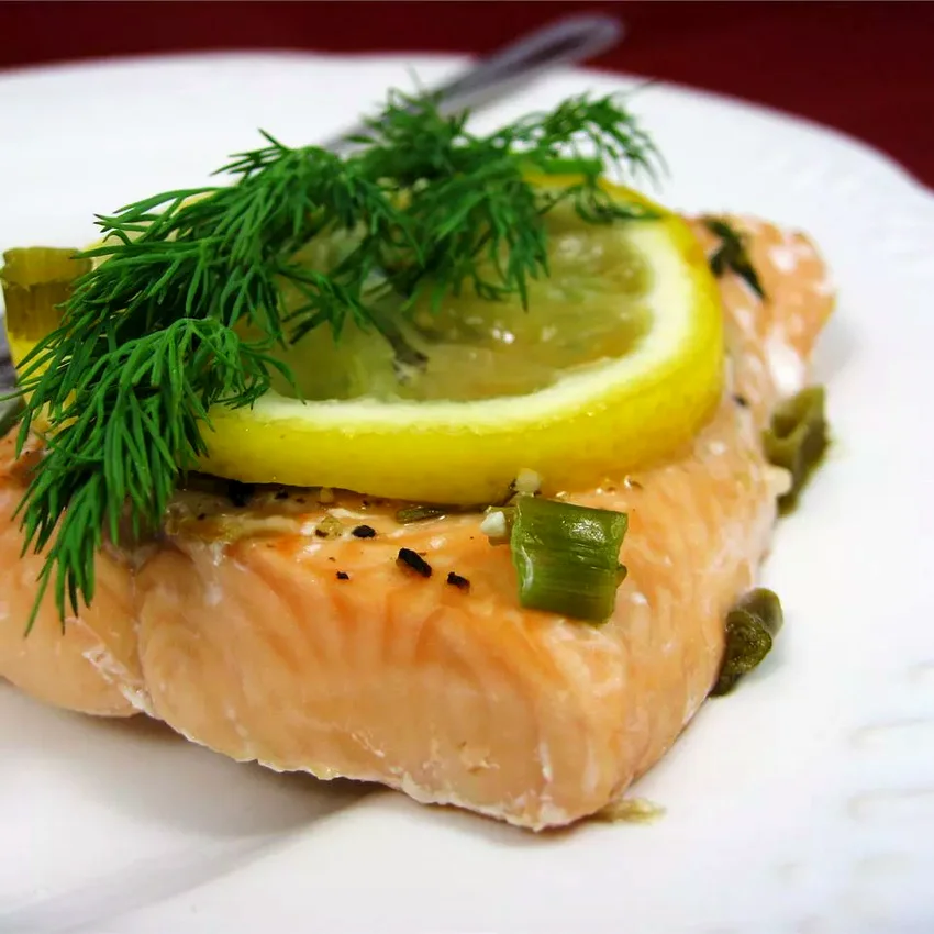 Garlic Salmon