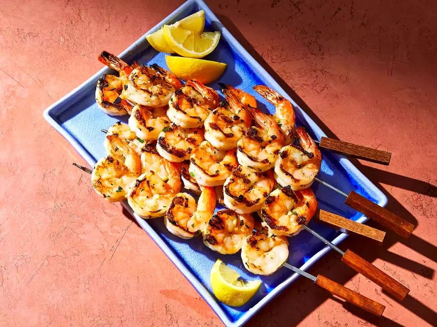 10 Simple Dinners Using a Bag of Frozen Shrimp Garlic Shrimp Kabobs