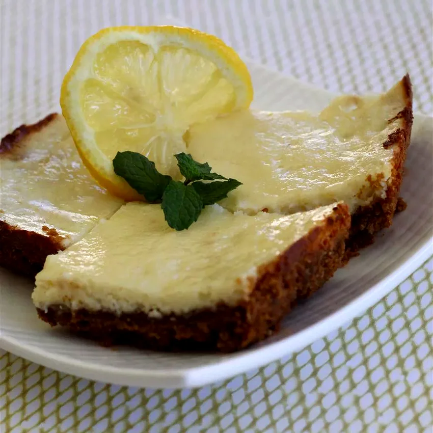 12 Lemon Cheesecake Recipes That Citrus Fans Will Adore Ginger Lemon Cheesecake Bars