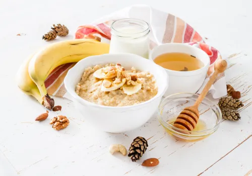 Gluten Free Banana Nut Oatmeal