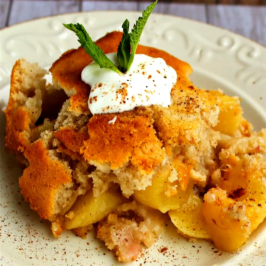 Gluten-Free Fresh Peach Cobbler